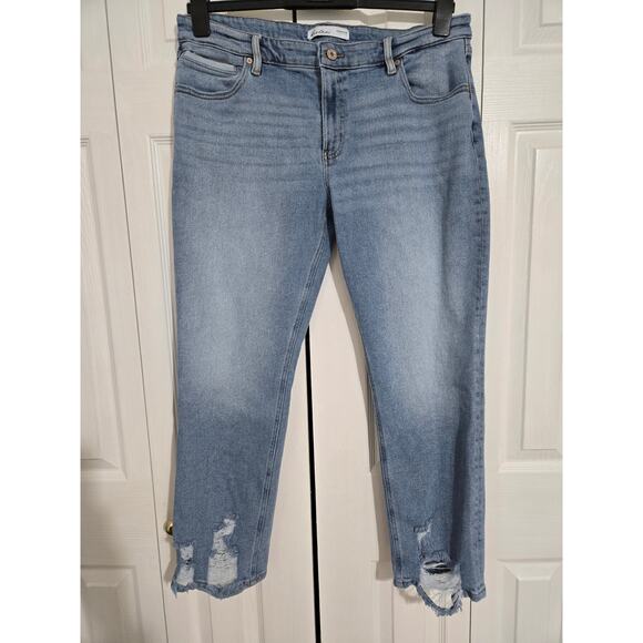 Kancan size 30 women's  cropped medium wash jeans - Picture 1 of 10